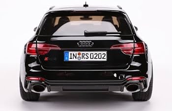 Amazon | AUTOkol 1/18 2022 アウディ AUDI RS4 黒69 | ミニカー・ダイ